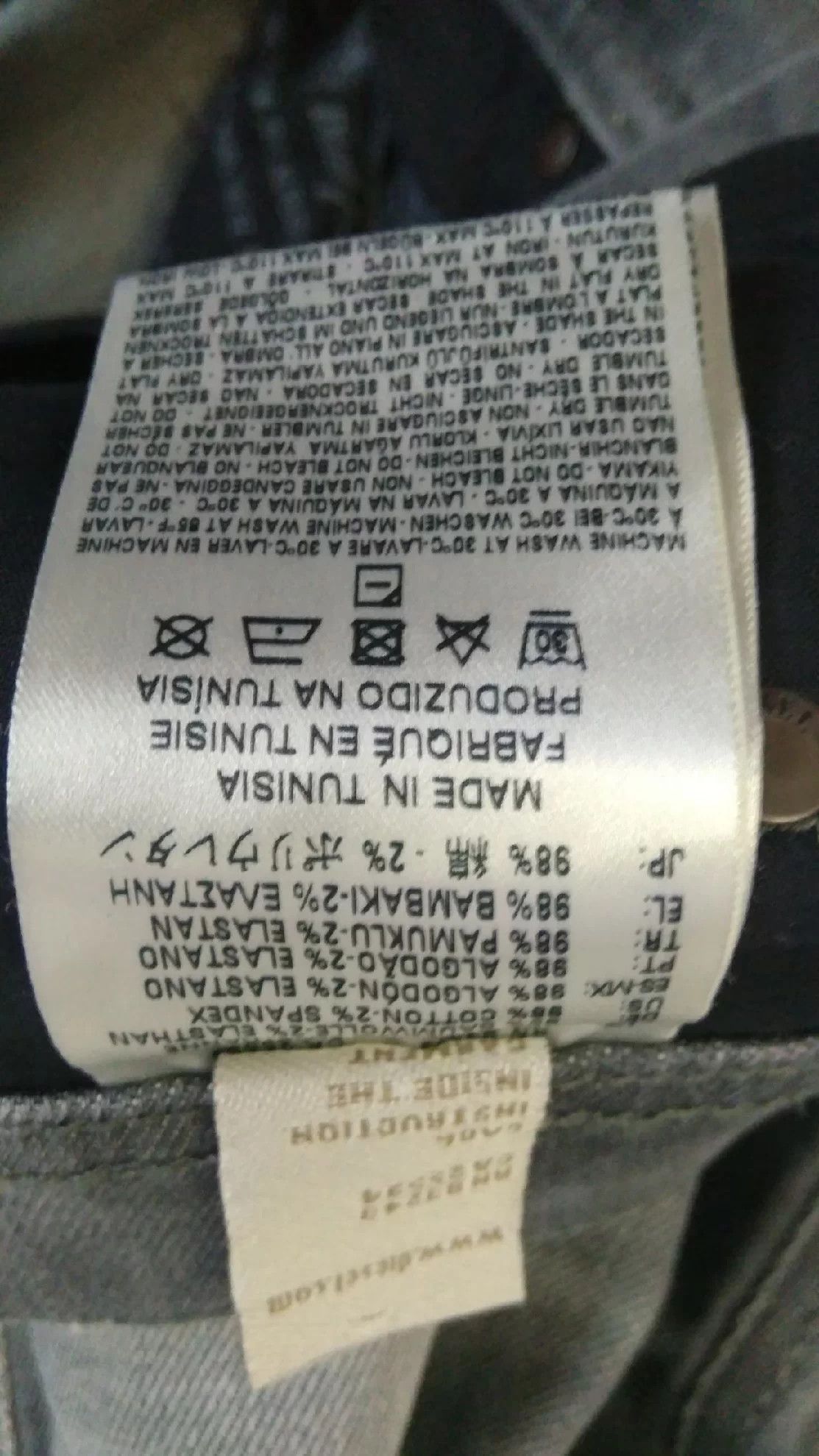 Diesel Diesel Tepphar 0839N Jeans W32L32 Size US 32 / EU 48 - 10 Thumbnail