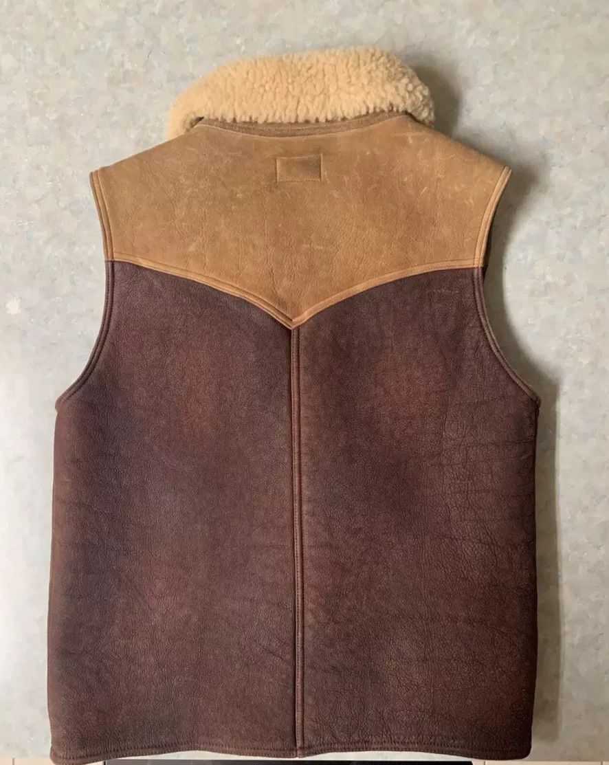 RRL Ralph Lauren Ralph Lauren RRL Men's Shearling Vest Size US S / EU 44-46 / 1 - 4 Thumbnail