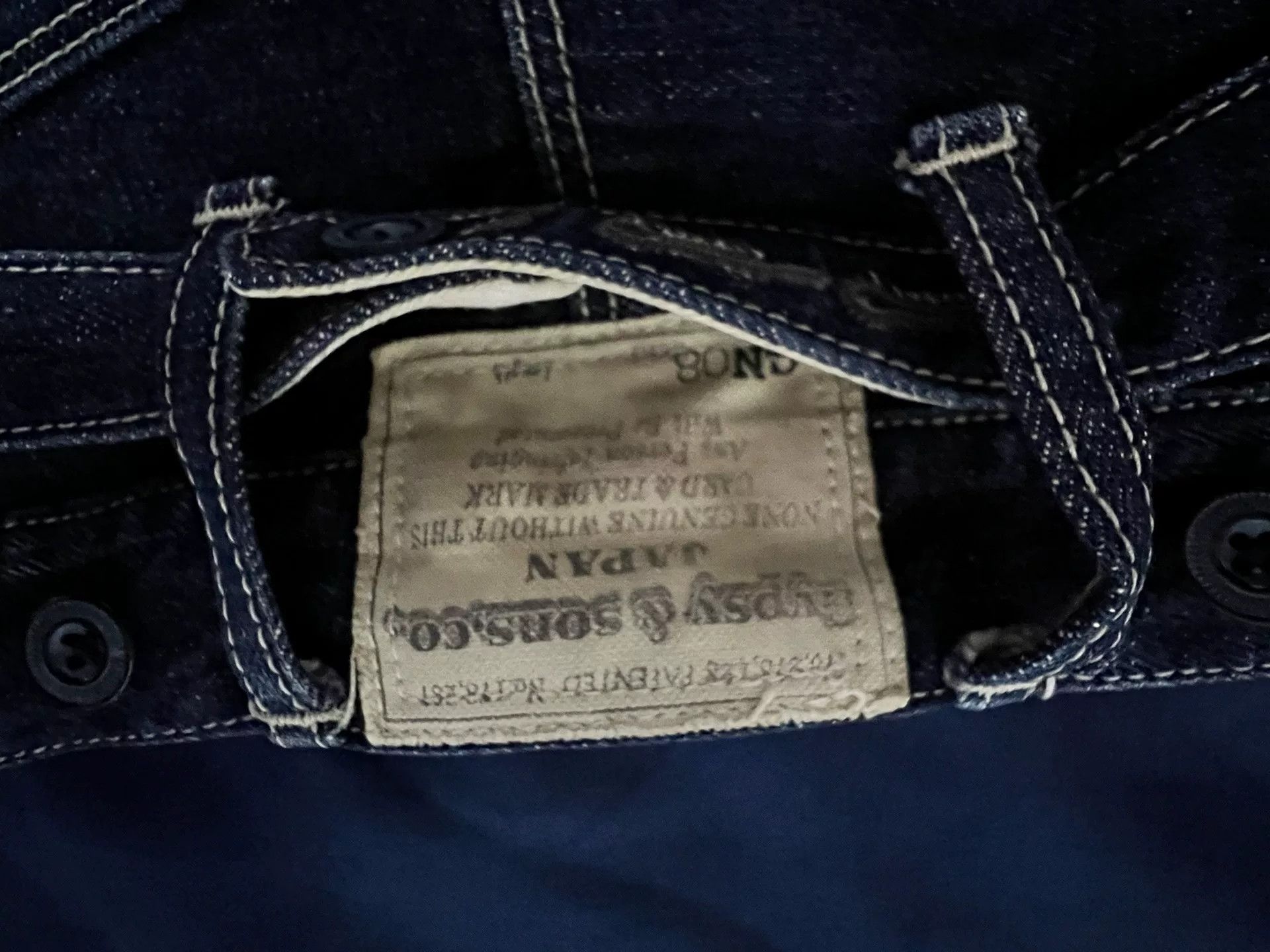 Gypsy Gypsy Sons Hand-Washed Vintage Selvedge Jeans Size US 30 / EU 46 - 6 Thumbnail