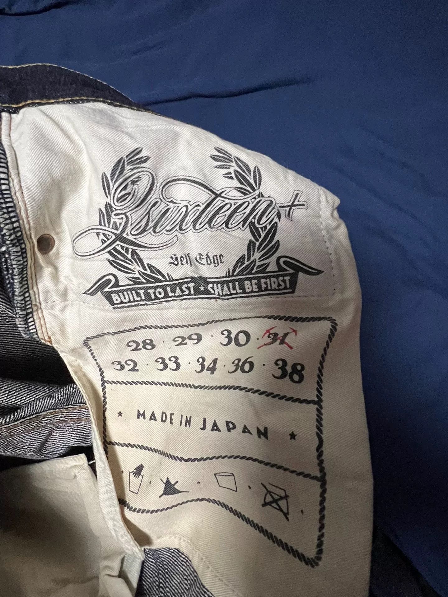 3sixteen 3sixteen+ Japanese 21oz Heavyweight Jeans Size US 31 - 5 Thumbnail