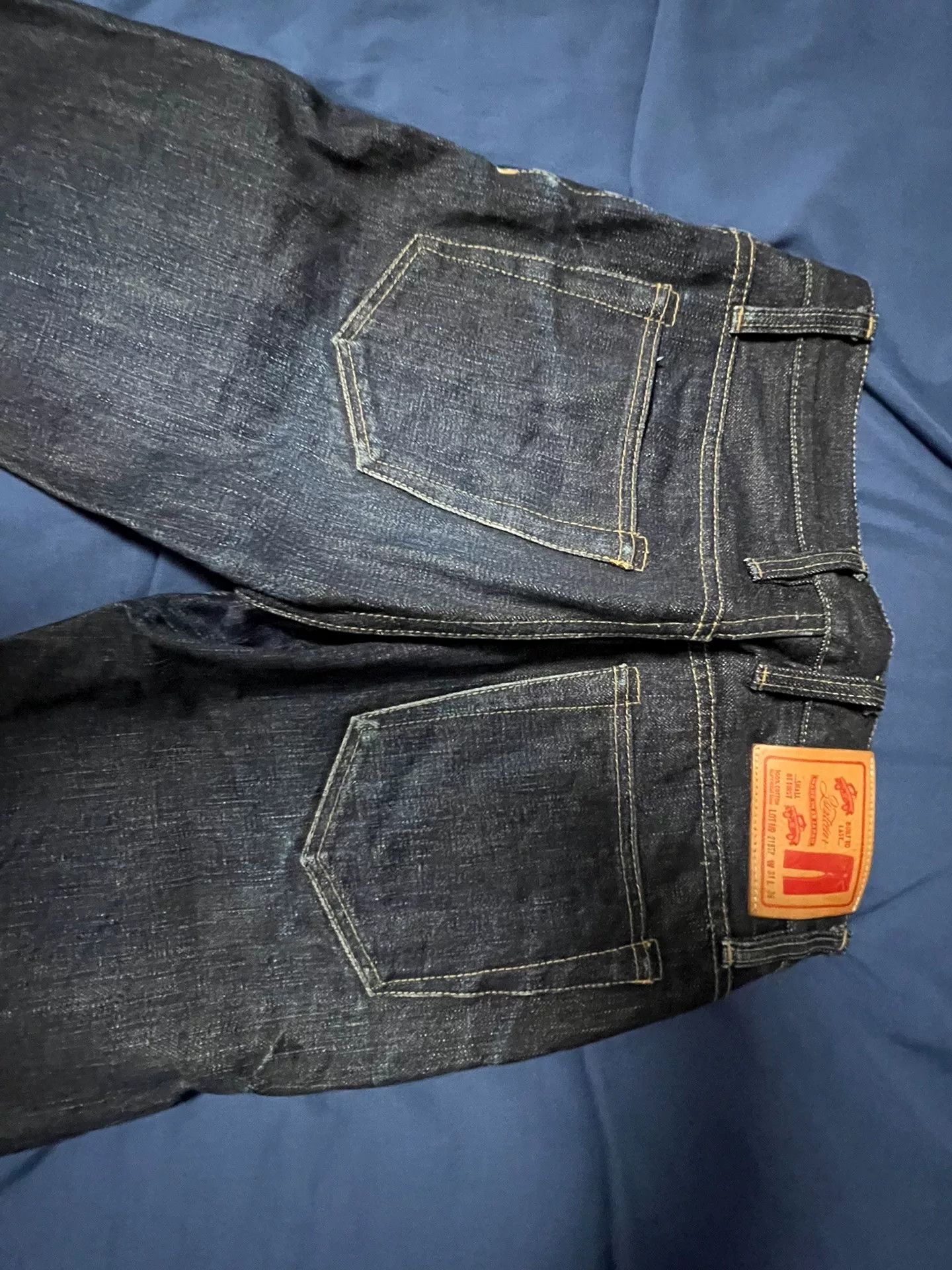 3sixteen 3sixteen+ Japanese 21oz Heavyweight Jeans Size US 31 - 6 Thumbnail