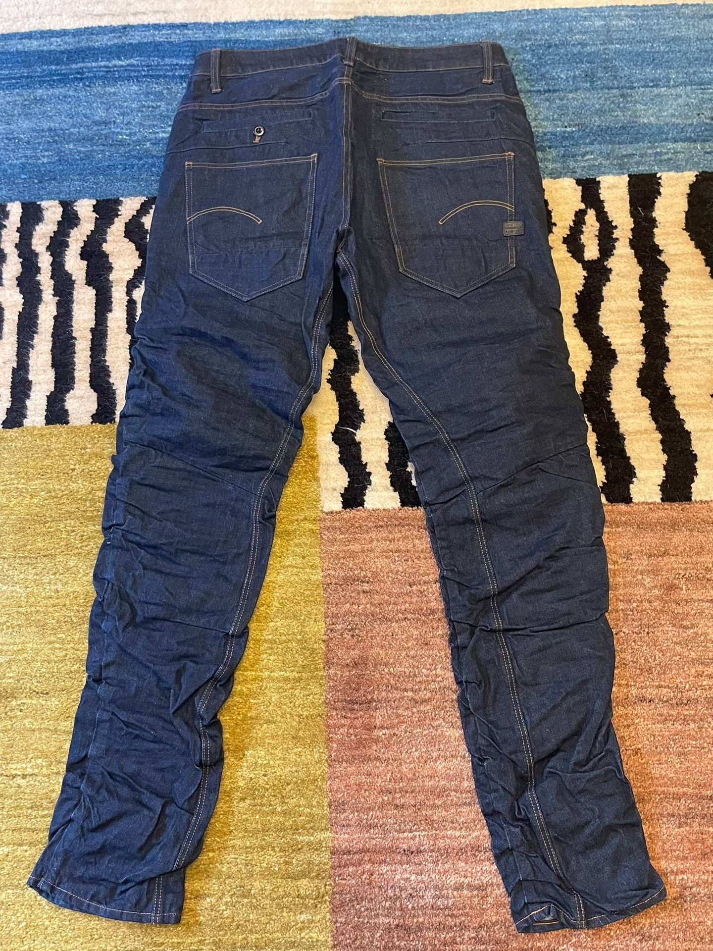 G-Star G-star Tapered Cuffed Jeans Size US 34 / EU 50 - 5 Thumbnail