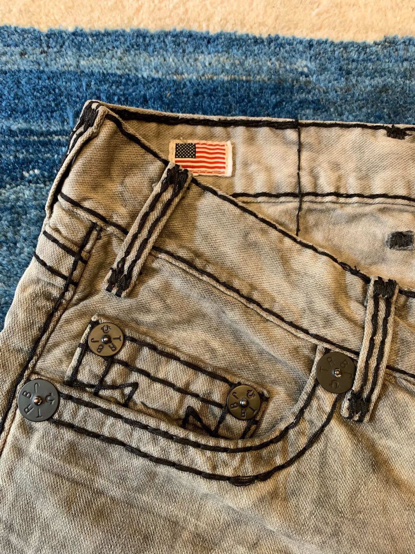 True Religion True Religion Logan Super T Jeans Size US 34 / EU 50 - 5 Thumbnail
