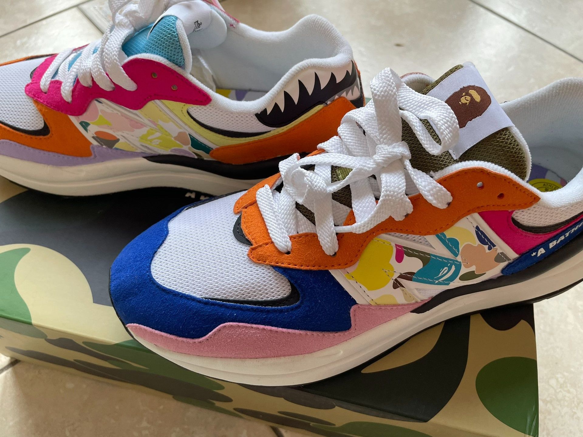 Bape x New Balance 5740 Men's Shoes