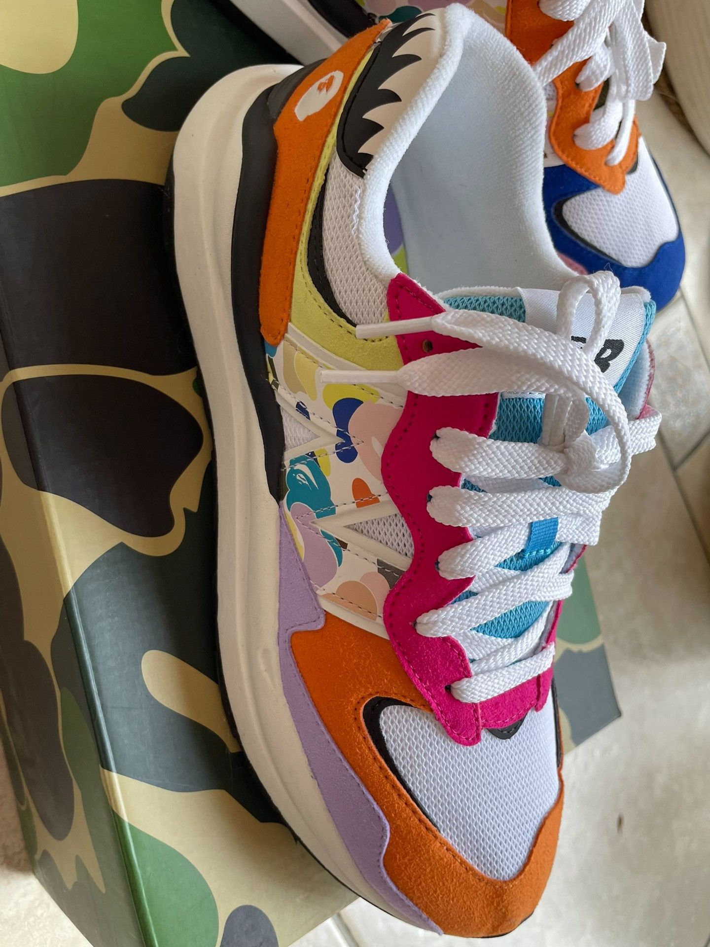 Bape x New Balance 5740 Men's Shoes