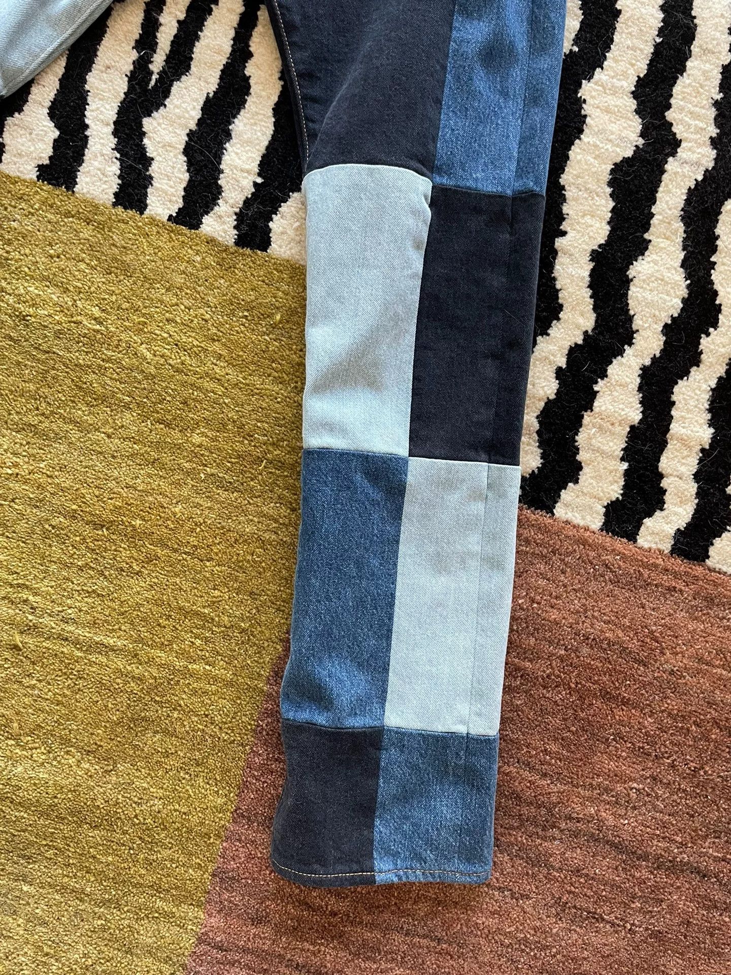 Gosha Rubchinskiy Levi's CDG Gosha Patchwork Jeans Size US 30 / EU 46 - 6 Thumbnail