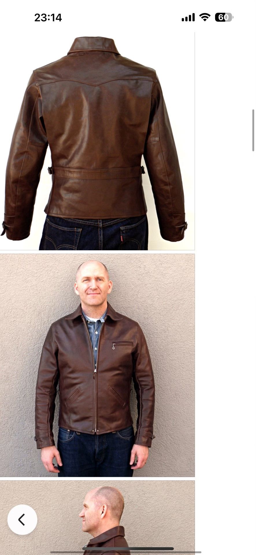 Good Worth & Co. Goodwear 1930s Horsehide Leather Jacket Size US S / EU 44-46 / 1 - 8 Thumbnail