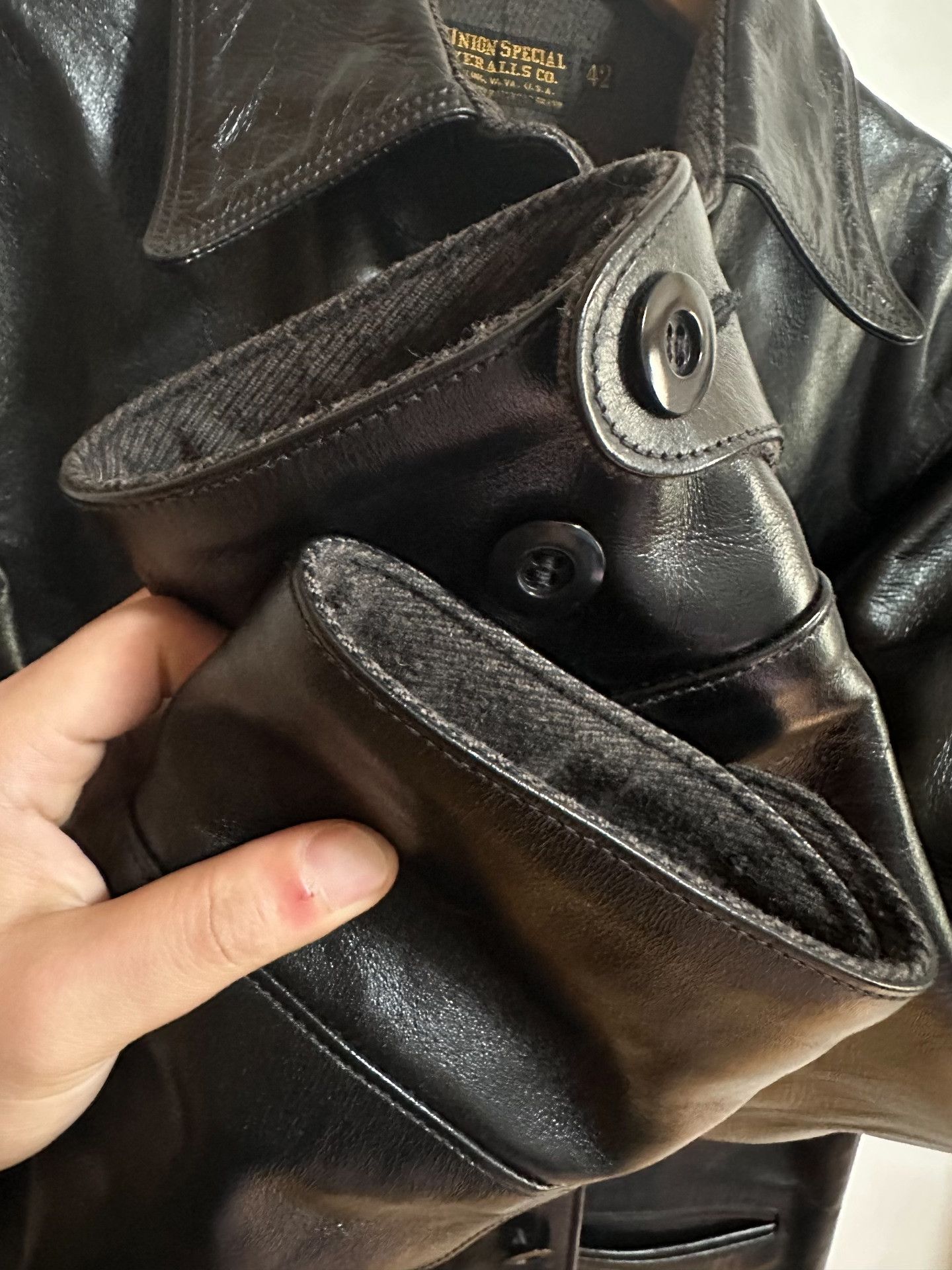 Freewheelers Freewheelers Leather Jacket Size 42 Size US XS / EU 42 / 0 - 6 Thumbnail