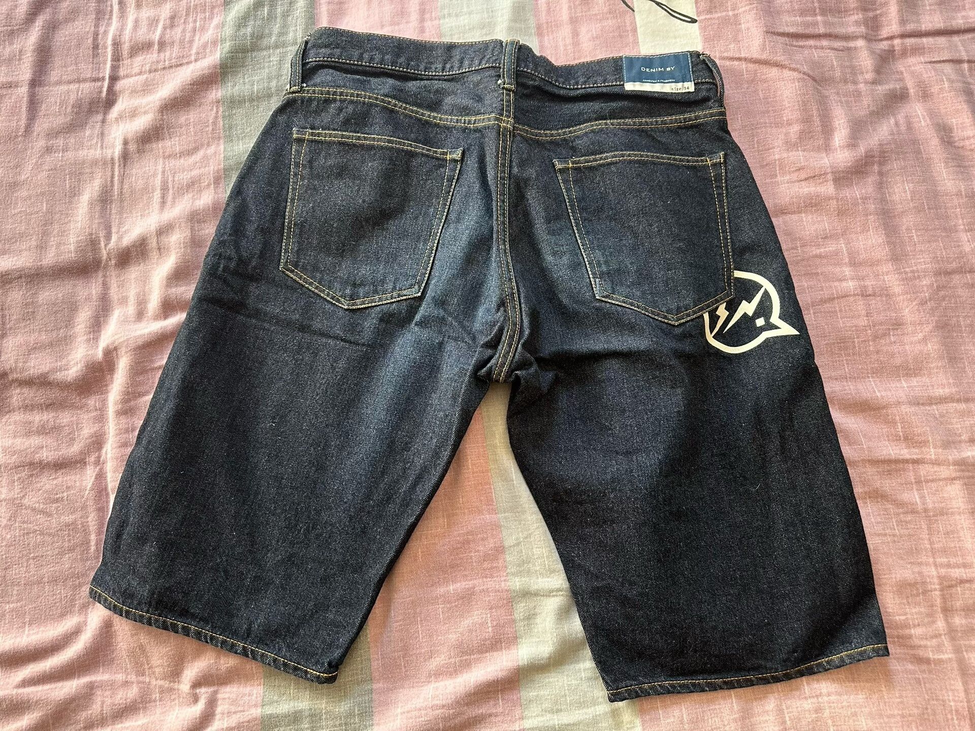 Vanquish Vanquish Denim Shorts Size US 34 / EU 50 - 5 Thumbnail