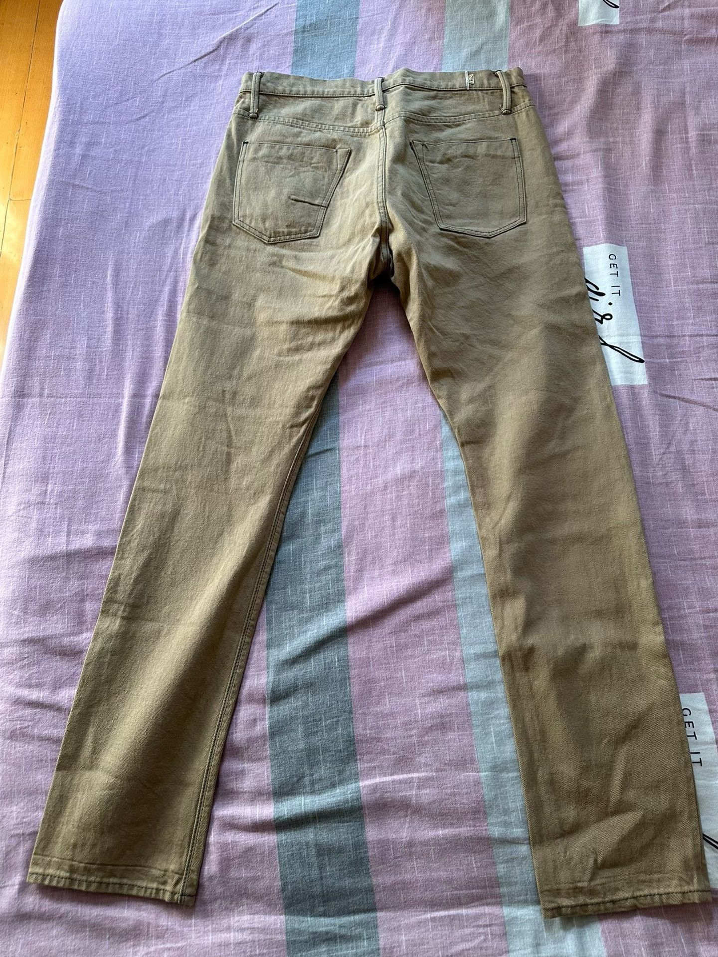 MATiAS Matias Khaki Military Casual Pants Size US 33 - 2 Thumbnail