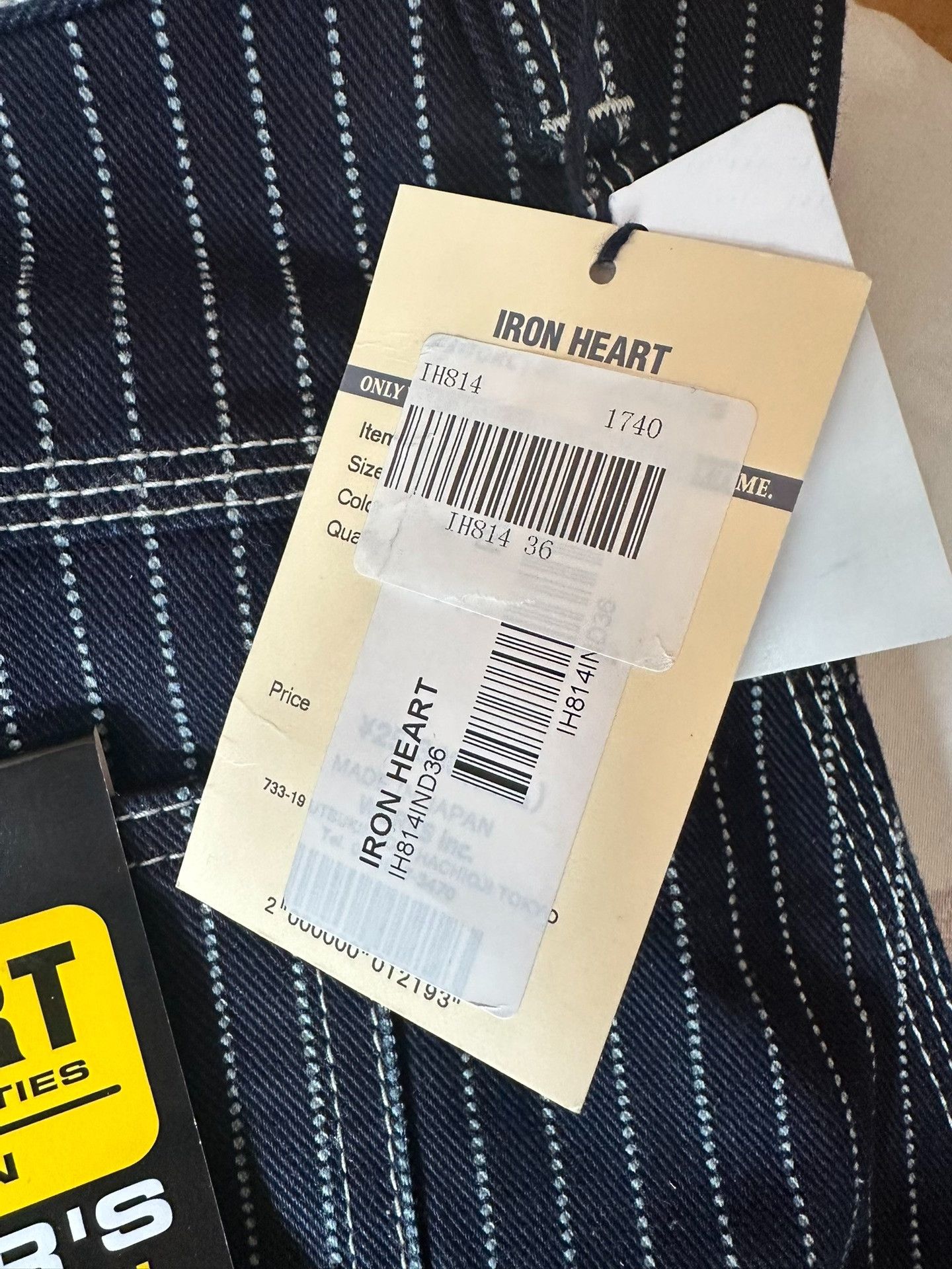 Iron Heart Iron Heart 814 Blue W36 Size US 36 / EU 52 - 2 Thumbnail