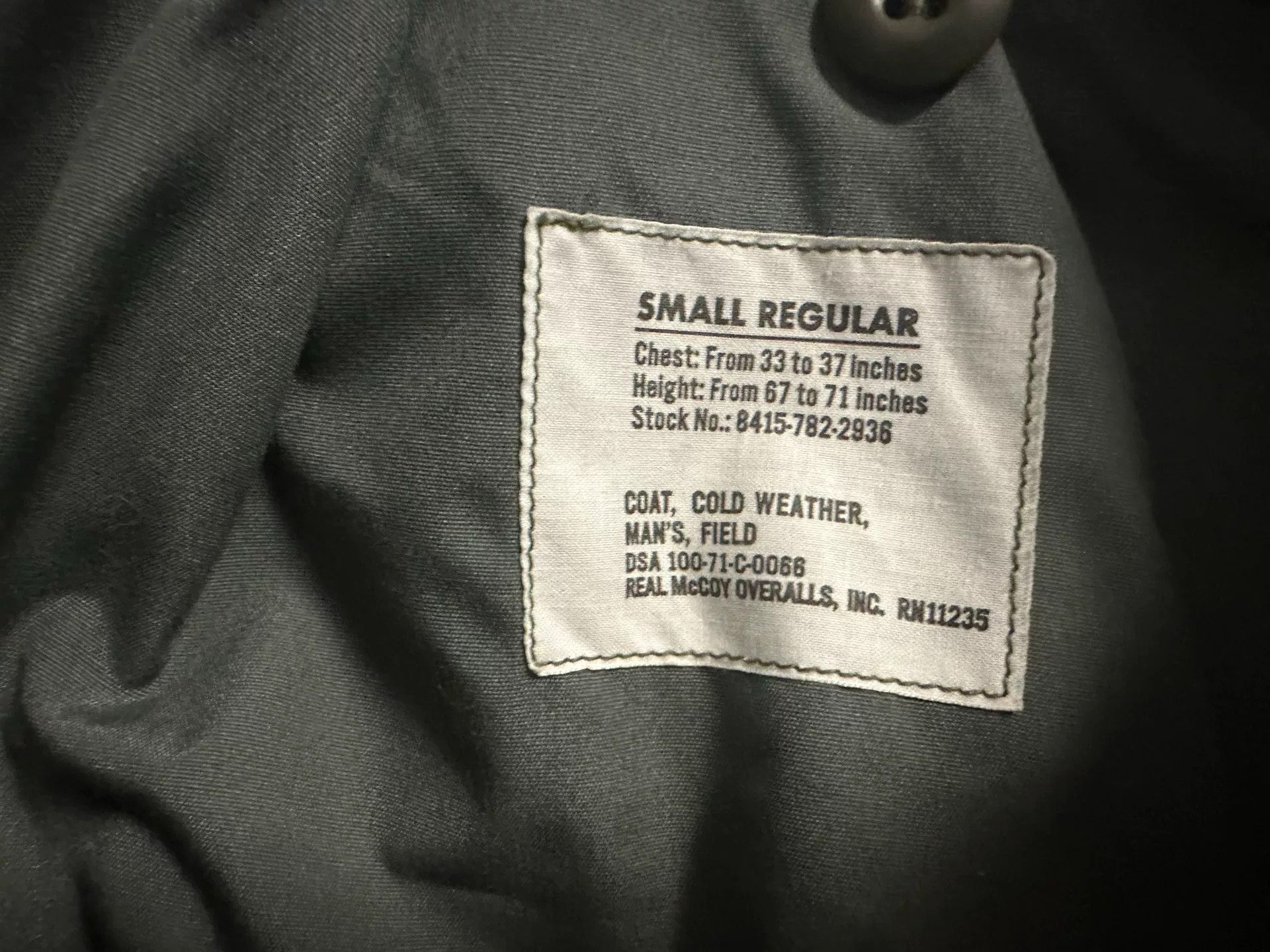 The Real McCoy's The Real McCoy's M65 Jacket Size US S / EU 44-46 / 1 - 3 Thumbnail