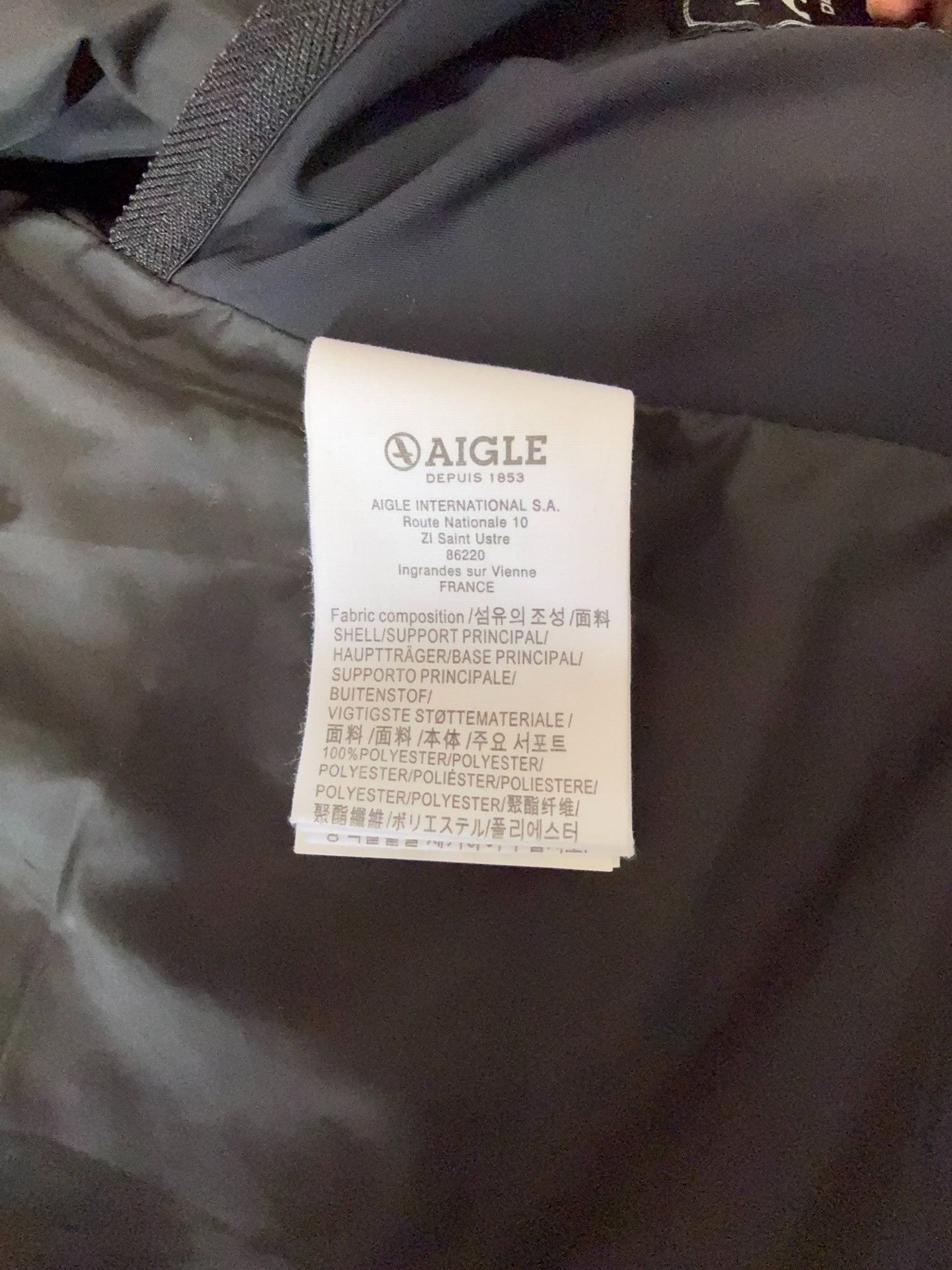 Aigle AIGLE Men's GORE-TEX Jacket Size US M / EU 48-50 / 2 - 4 Thumbnail