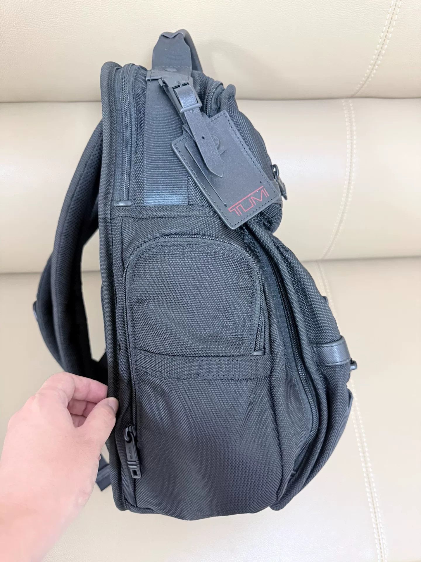 Tumi TUMI ALPHA3 Men's Business Laptop Backpack Size ONE SIZE - 3 Thumbnail