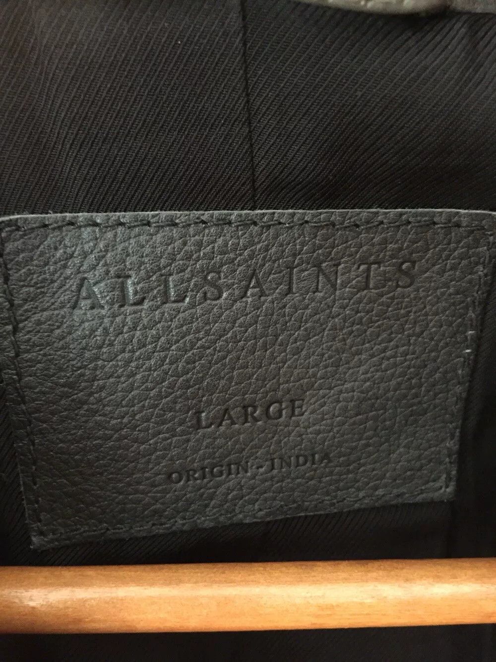 Allsaints All Saints Leather Biker Jacket Size US L / EU 52-54 / 3 - 5 Thumbnail