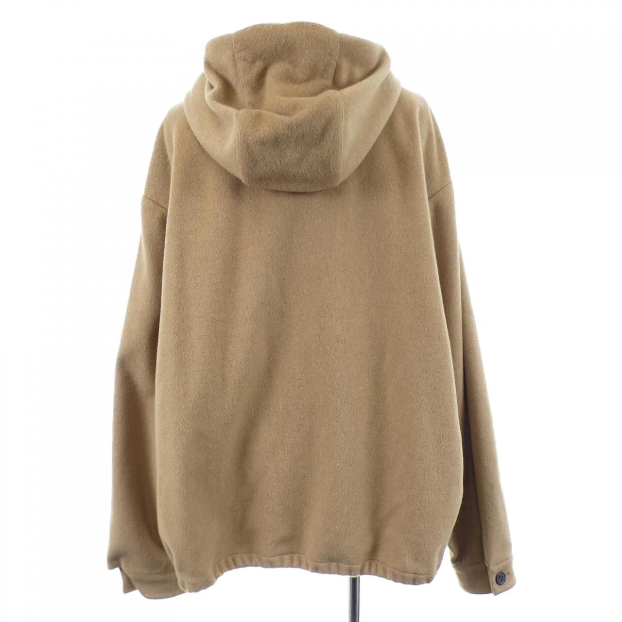 Prada Prada Prada Triangle Logo Camel Jacket Textile Outerwear SGC590 SOOO 15J6 DUTY FREE for USA Size ONE SIZE - 2 Thumbnail