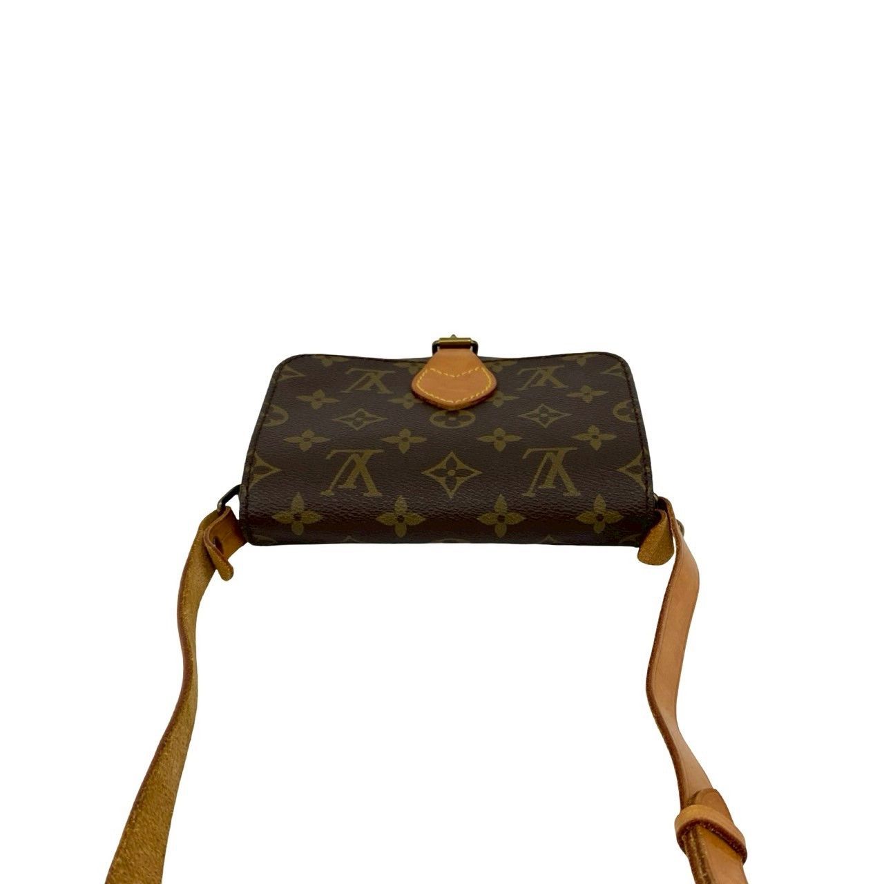 Louis Vuitton Louis Vuitton Louis Vuitton Saint Cloud Monogram Leather Shoulder Bag Textile Shoulder Bag DUTY FREE for USA Size ONE SIZE - 5 Thumbnail