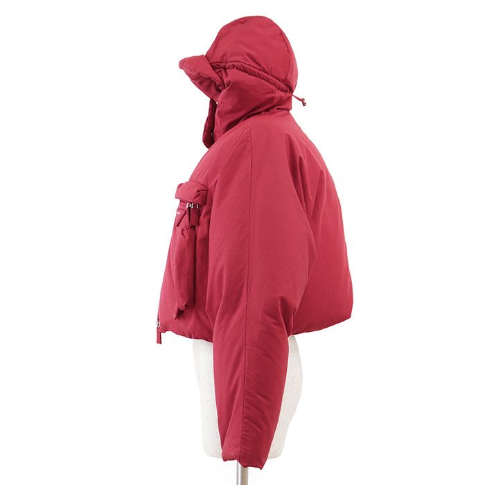 Prada Prada Prada Triangle Logo 100% Cotton Down Jacket Textile Outerwear DUTY FREE for USA Size ONE SIZE - 6 Thumbnail