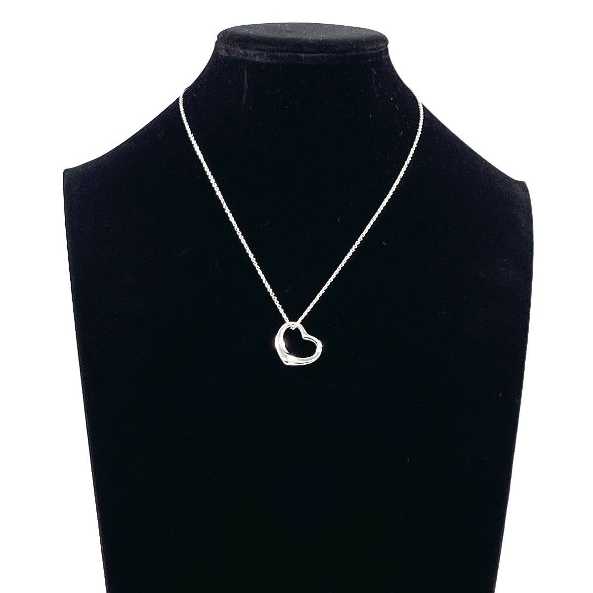 Tiffany & Co. Tiffany & Co. TIFFANY&Co. Elsa Peretti Open Heart Silver 925 Pendant Precious Metal Necklace DUTY FREE for USA Size ONE SIZE - 13 Thumbnail