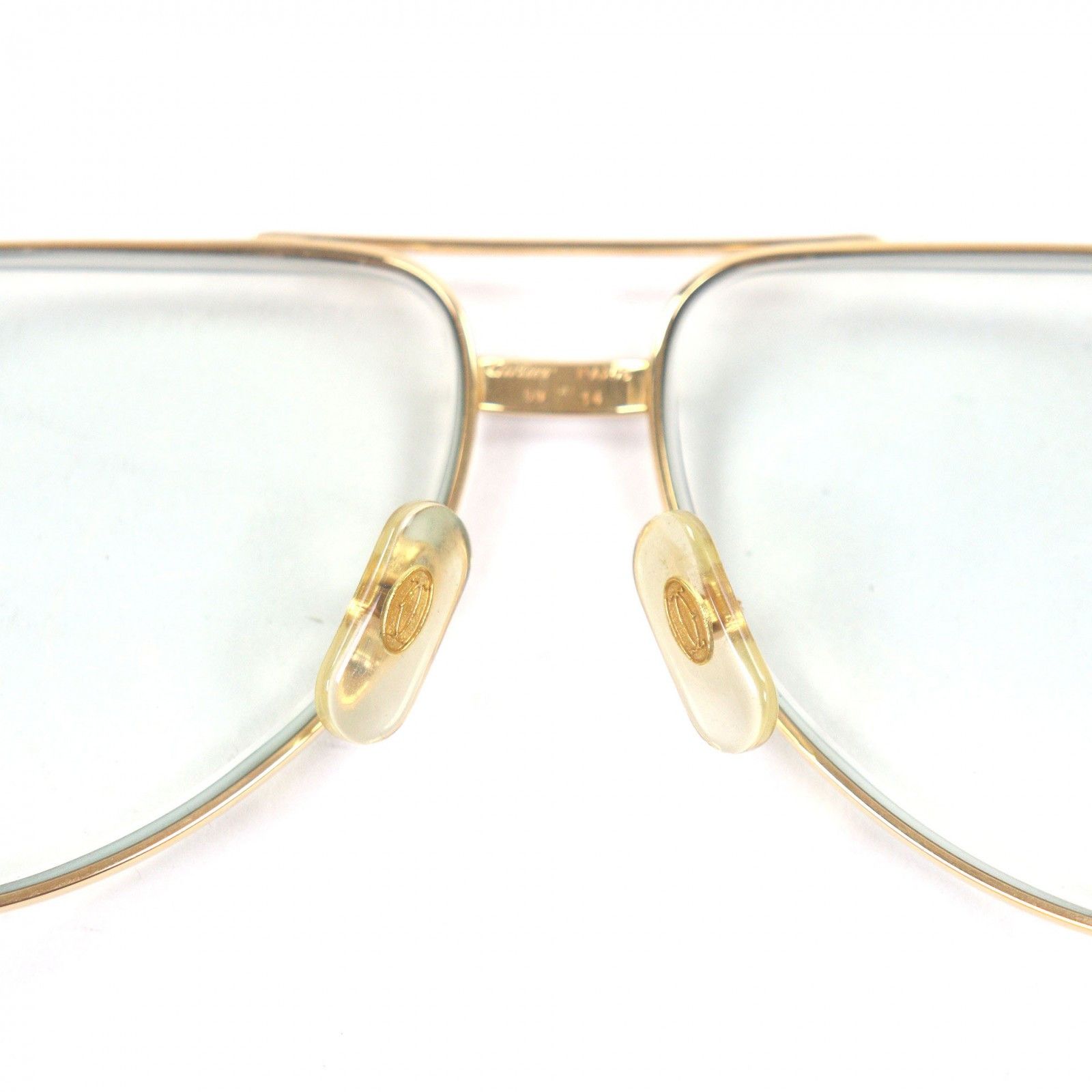 Cartier Cartier Cartier Santos de Cartier Glasses Metal Glasses DUTY FREE for USA Size ONE SIZE - 6 Thumbnail