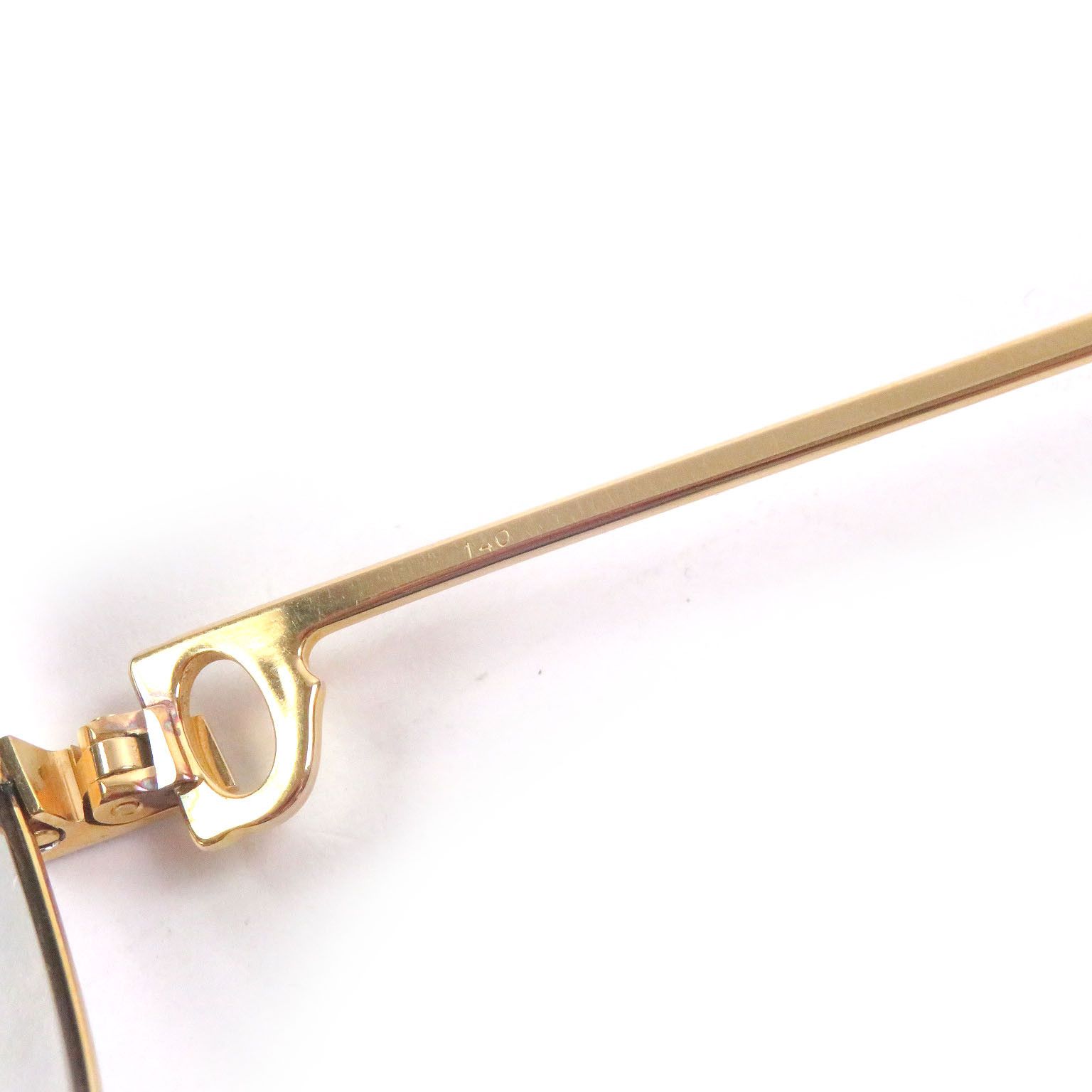 Cartier Cartier Cartier Santos de Cartier Glasses Metal Glasses DUTY FREE for USA Size ONE SIZE - 9 Thumbnail