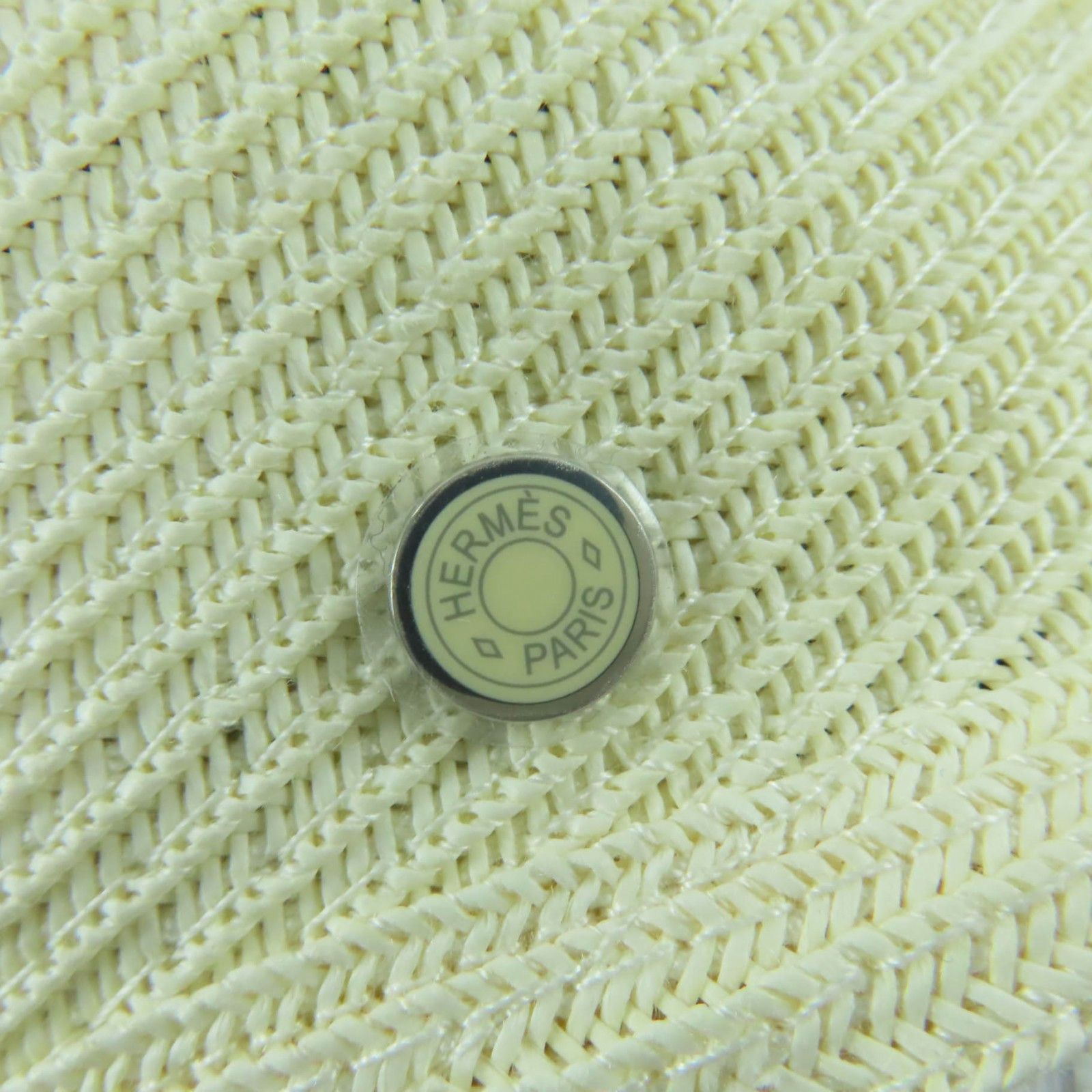 Hermes Hermes Hermès Casquette Emma Serie Paper Cap 57 Plant-based Hats DUTY FREE for USA Size ONE SIZE - 7 Thumbnail