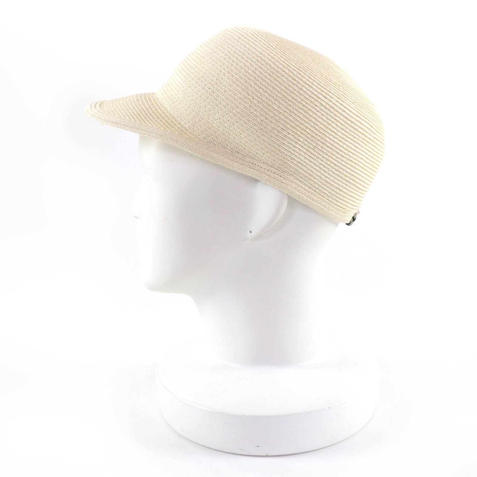 Hermes Hermes Hermès Casquette Emma Serie Paper Cap 57 Plant-based Hats DUTY FREE for USA Size ONE SIZE - 3 Thumbnail