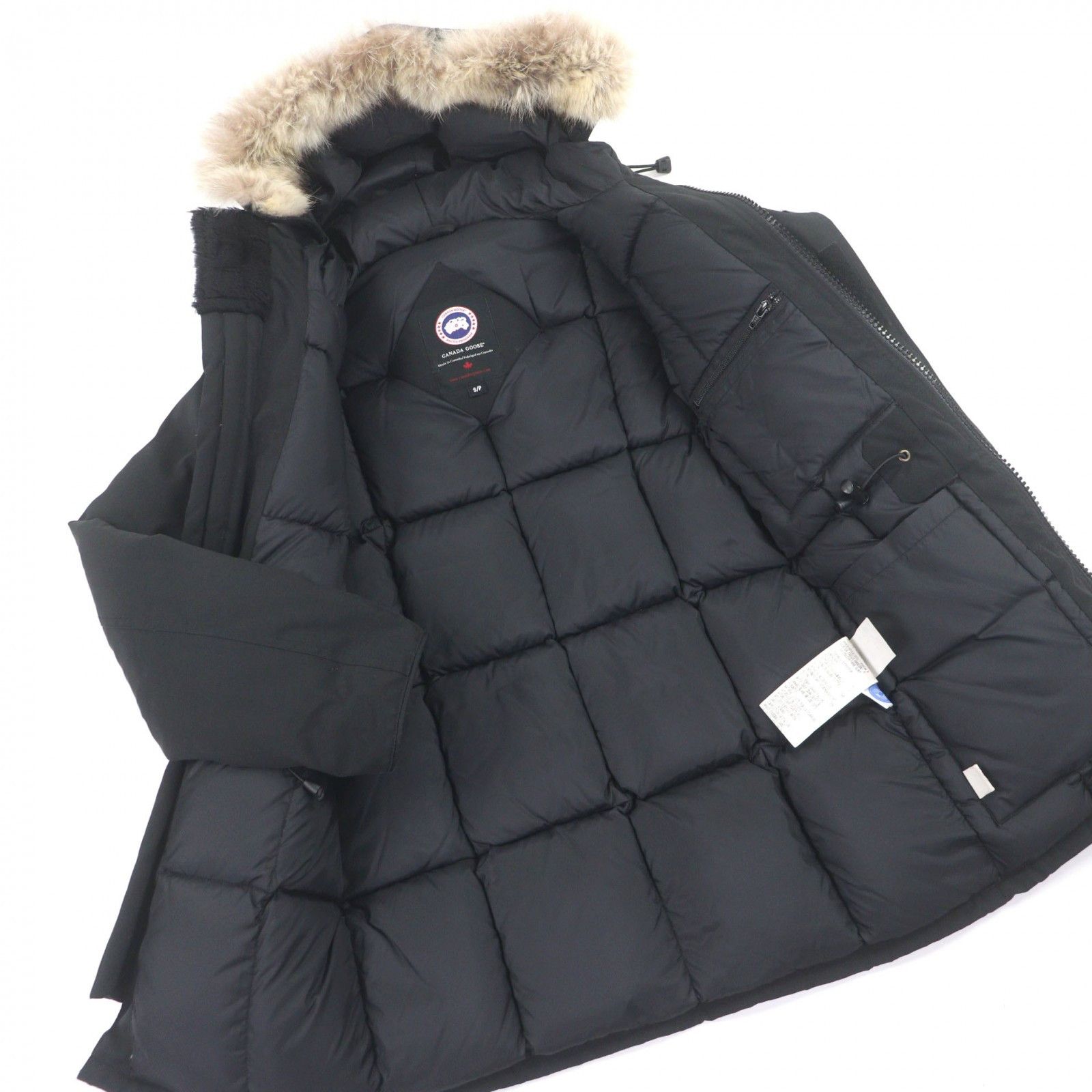 Canada Goose Canada Goose Canada Goose Citadel Down Coyote Fur Jacket Textile Outerwear 4567JM DUTY FREE for USA Size ONE SIZE - 3 Thumbnail