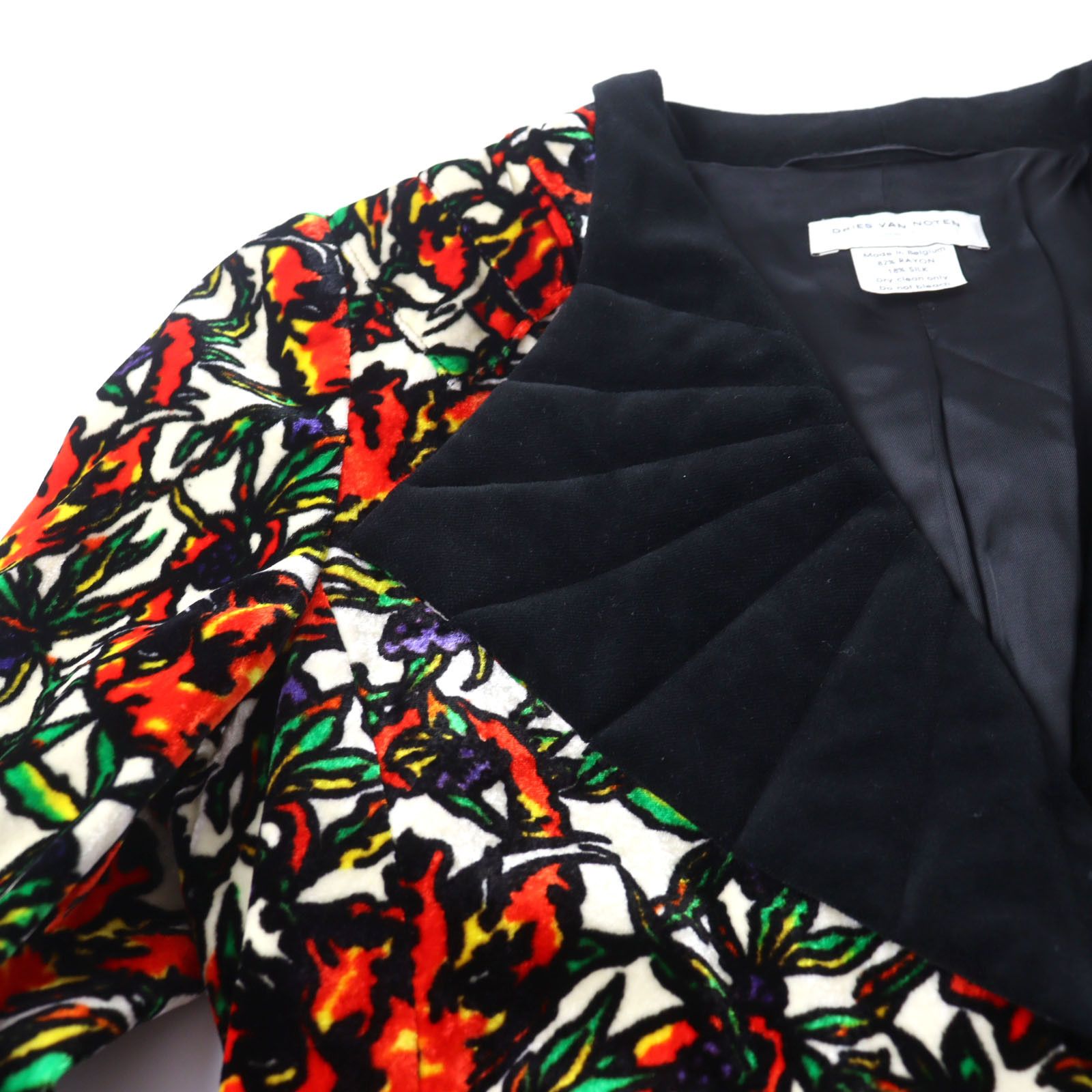 Dries Van Noten Dries Van Noten Dries Van Noten Silk Blend Jacket Textile Outerwear DUTY FREE for USA Size ONE SIZE - 6 Thumbnail