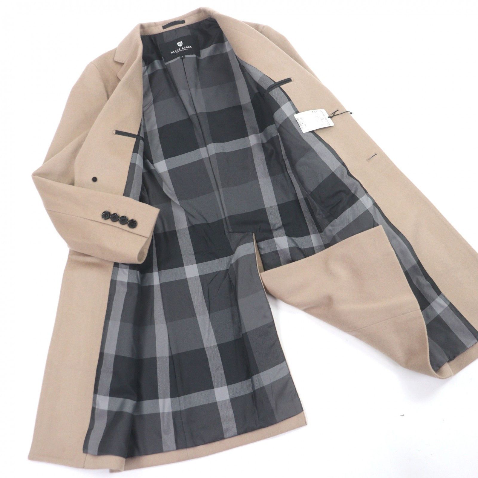 Other Other BLACK LABELCRESTBRIDGE Wool Cashmere Coat Textile Outerwear DUTY FREE for USA Size ONE SIZE - 3 Thumbnail