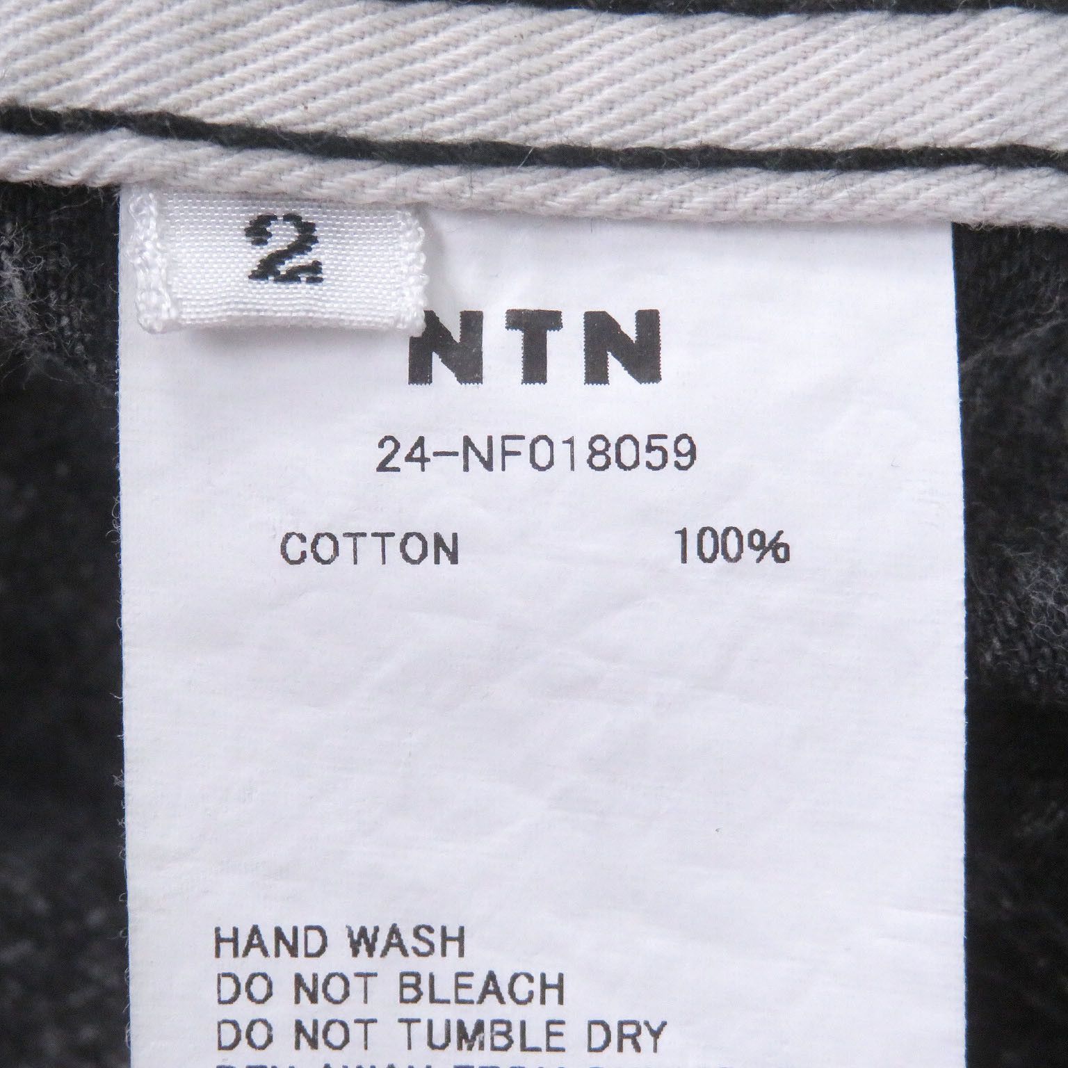 Other Other NTN BETA DENIM JACKET Cotton Denim Jacket Textile Outerwear 24-NF018059 DUTY FREE for USA Size ONE SIZE - 7 Thumbnail