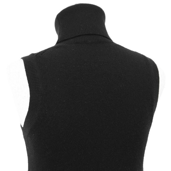 Celine Celine CELINE Trionphe Embroidery 100% Cashmere Knit Vest Textile Tops DUTY FREE for USA Size ONE SIZE - 7 Thumbnail