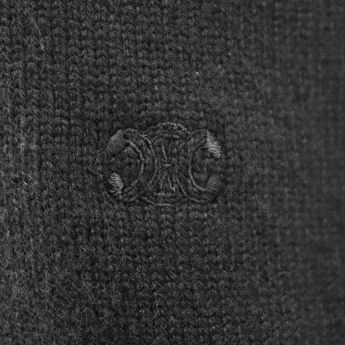 Celine Celine CELINE Trionphe Embroidery 100% Cashmere Knit Vest Textile Tops DUTY FREE for USA Size ONE SIZE - 4 Thumbnail