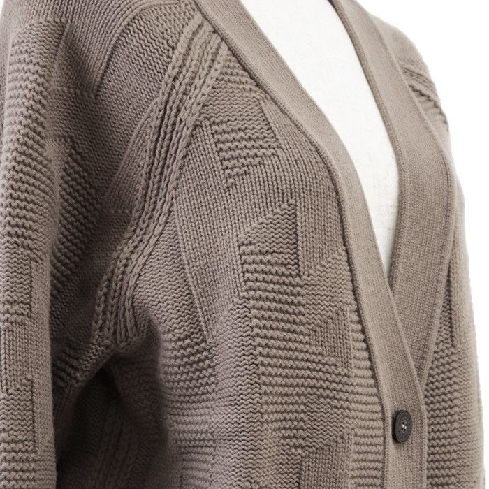 Hermes Hermes Hermès Virgin Wool Knit Cardigan Textile Tops DUTY FREE for USA Size ONE SIZE - 3 Thumbnail