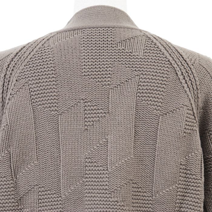 Hermes Hermes Hermès Virgin Wool Knit Cardigan Textile Tops DUTY FREE for USA Size ONE SIZE - 7 Thumbnail