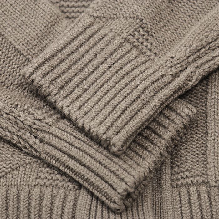 Hermes Hermes Hermès Virgin Wool Knit Cardigan Textile Tops DUTY FREE for USA Size ONE SIZE - 9 Thumbnail