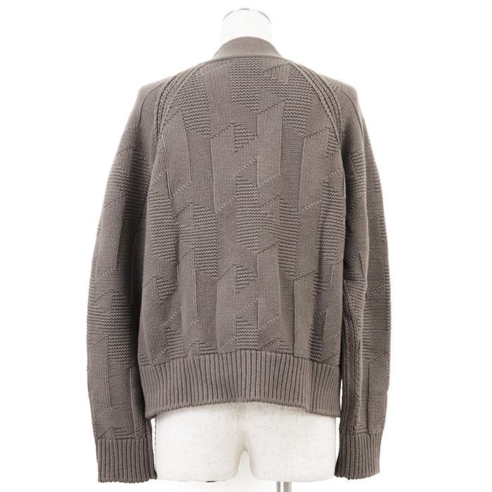 Hermes Hermes Hermès Virgin Wool Knit Cardigan Textile Tops DUTY FREE for USA Size ONE SIZE - 6 Thumbnail