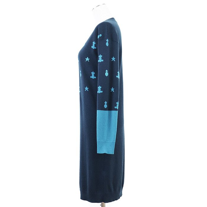 Hermes Hermes Hermès Poste et Cavalerie36 100% Cashmere Dress Textile Dresses DUTY FREE for USA Size ONE SIZE - 11 Thumbnail