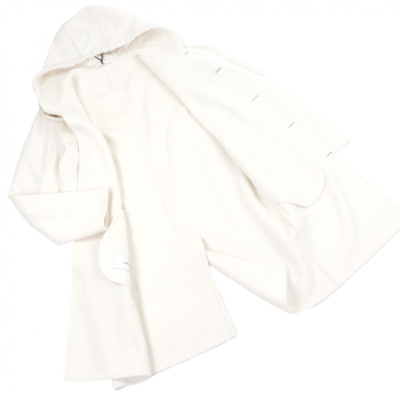 Lardini Lardini Lardini Wool Coat Textile Outerwear DUTY FREE for USA Size ONE SIZE - 3 Thumbnail