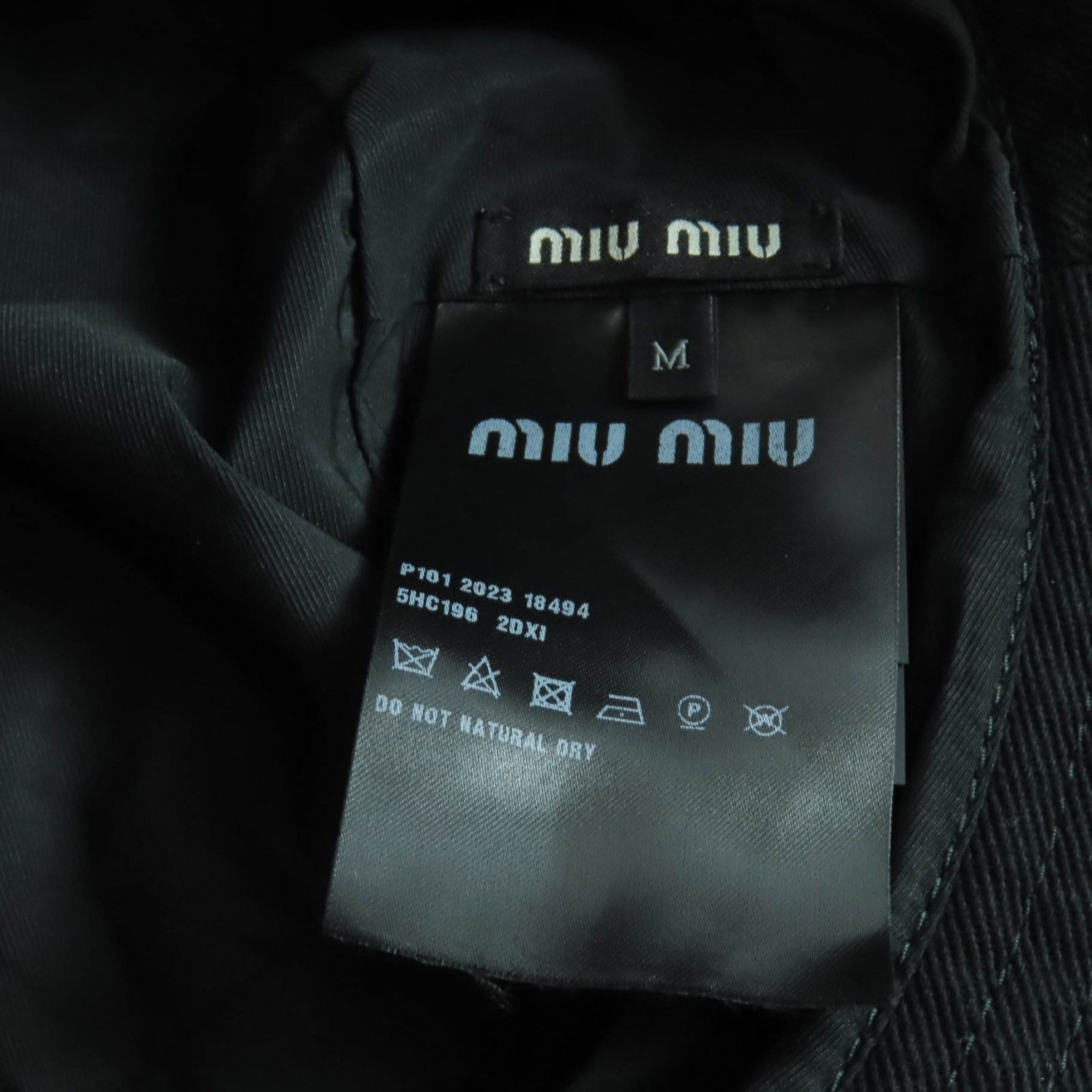 Miu Miu Miu Miu MIUMIU Cotton Hat Textile Hats 5HC196 DUTY FREE for USA Size ONE SIZE - 6 Thumbnail