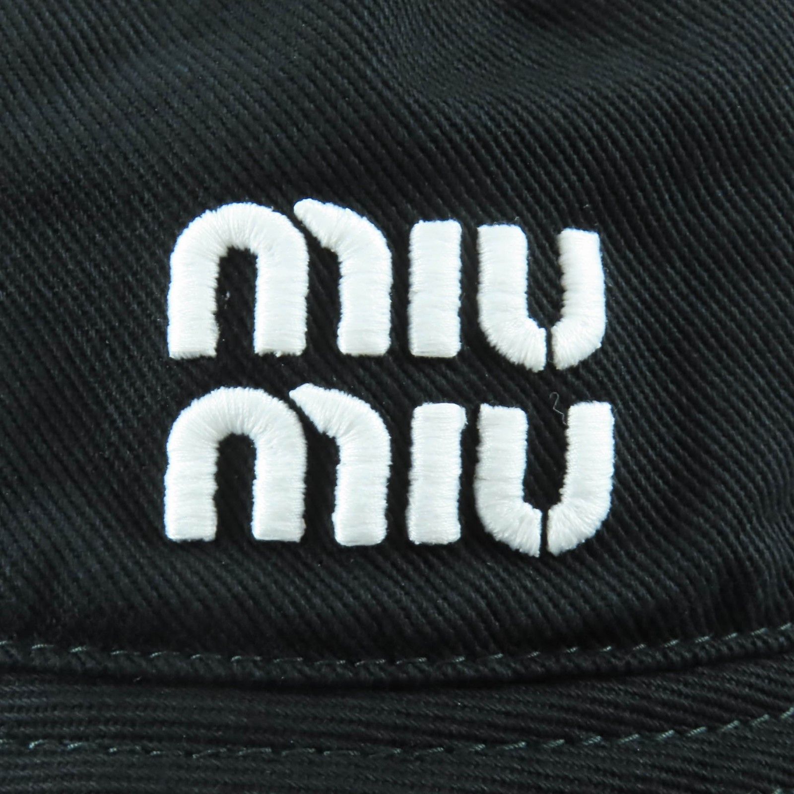 Miu Miu Miu Miu MIUMIU Cotton Hat Textile Hats 5HC196 DUTY FREE for USA Size ONE SIZE - 5 Thumbnail