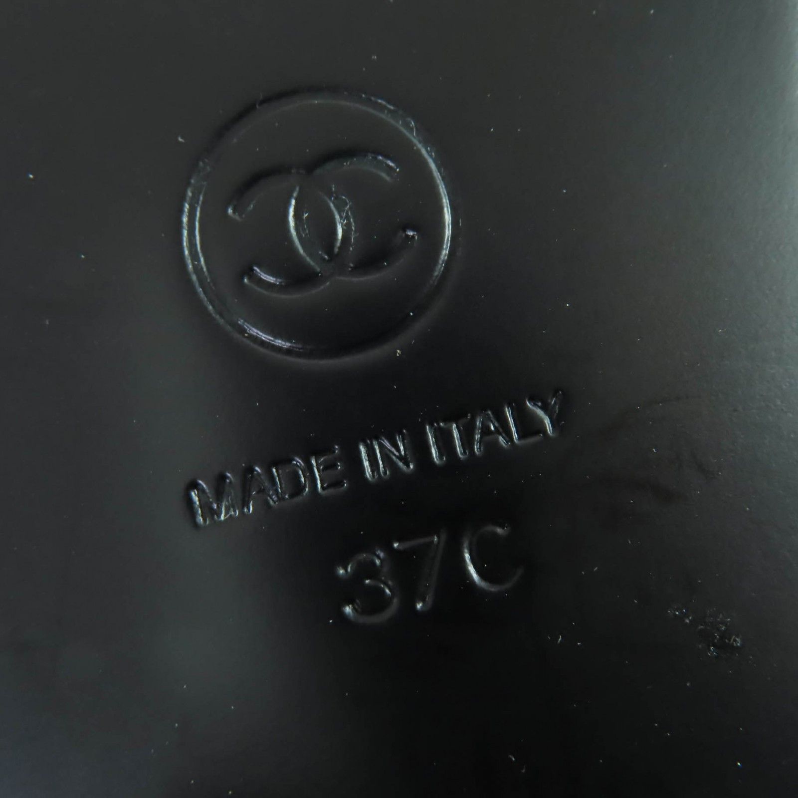 Chanel Chanel CHANEL Coco Charm Fur Patent Leather Knee-high Boots Leather Shoes G34215 DUTY FREE for USA Size ONE SIZE - 11 Thumbnail