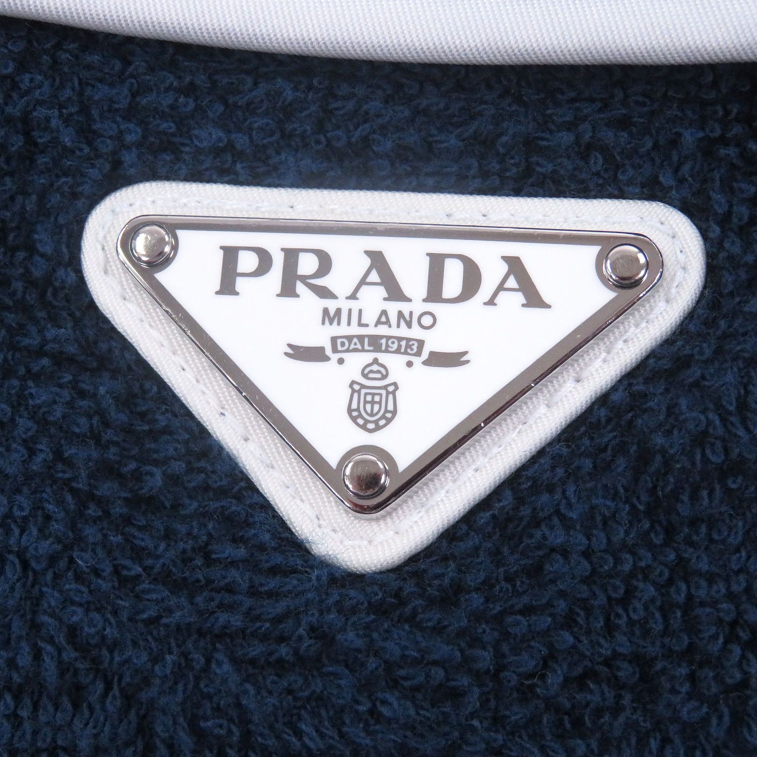 Prada Prada Prada Triangle logo Cotton Shorts Textile Shorts DUTY FREE for USA Size ONE SIZE - 5 Thumbnail