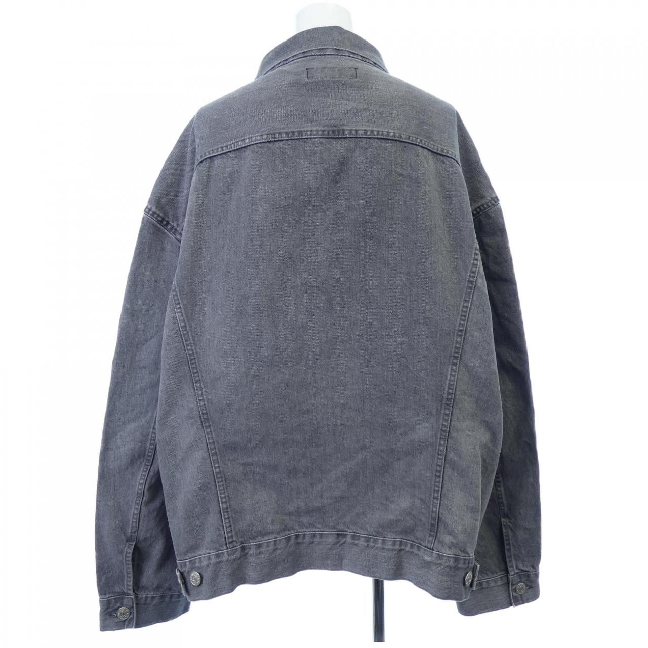 Junya Watanabe Junya Watanabe Junya Watanabe Man Denim Jacket Textile Outerwear WO-J203 DUTY FREE for USA Size ONE SIZE - 2 Thumbnail