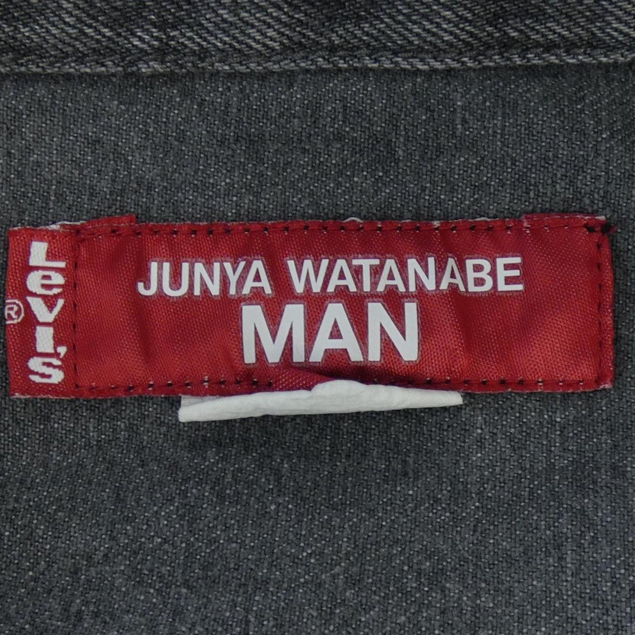 Junya Watanabe Junya Watanabe Junya Watanabe Man Denim Jacket Textile Outerwear WO-J203 DUTY FREE for USA Size ONE SIZE - 4 Thumbnail