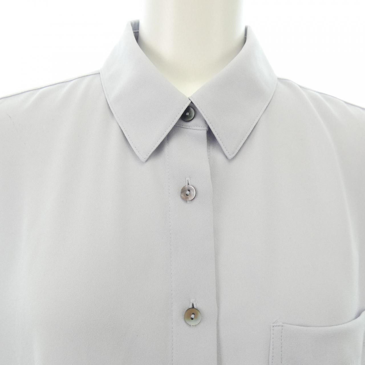Theory Theory Theory S/S Shirt Textile Dress Shirt 01-3208202 DUTY FREE for USA Size ONE SIZE - 5 Thumbnail