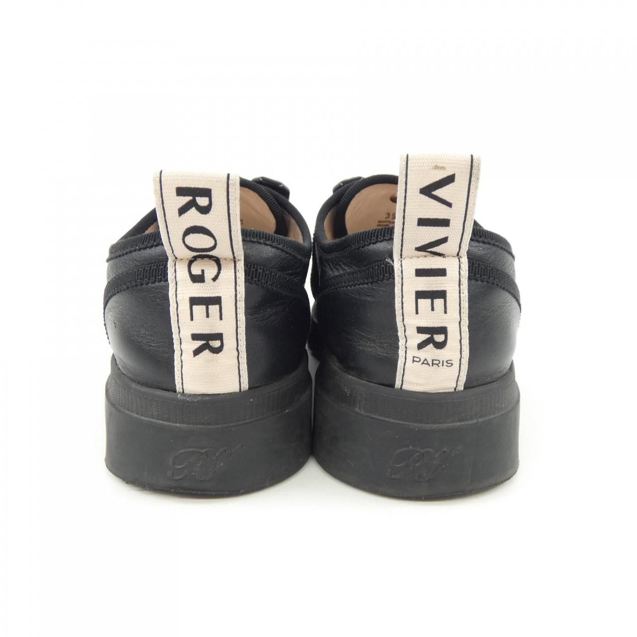Roger Vivier Roger Vivier Roger Vivier Walky Viv Strass Buckle Leather Sneakers Leather Shoes DUTY FREE for USA Size ONE SIZE - 5 Thumbnail
