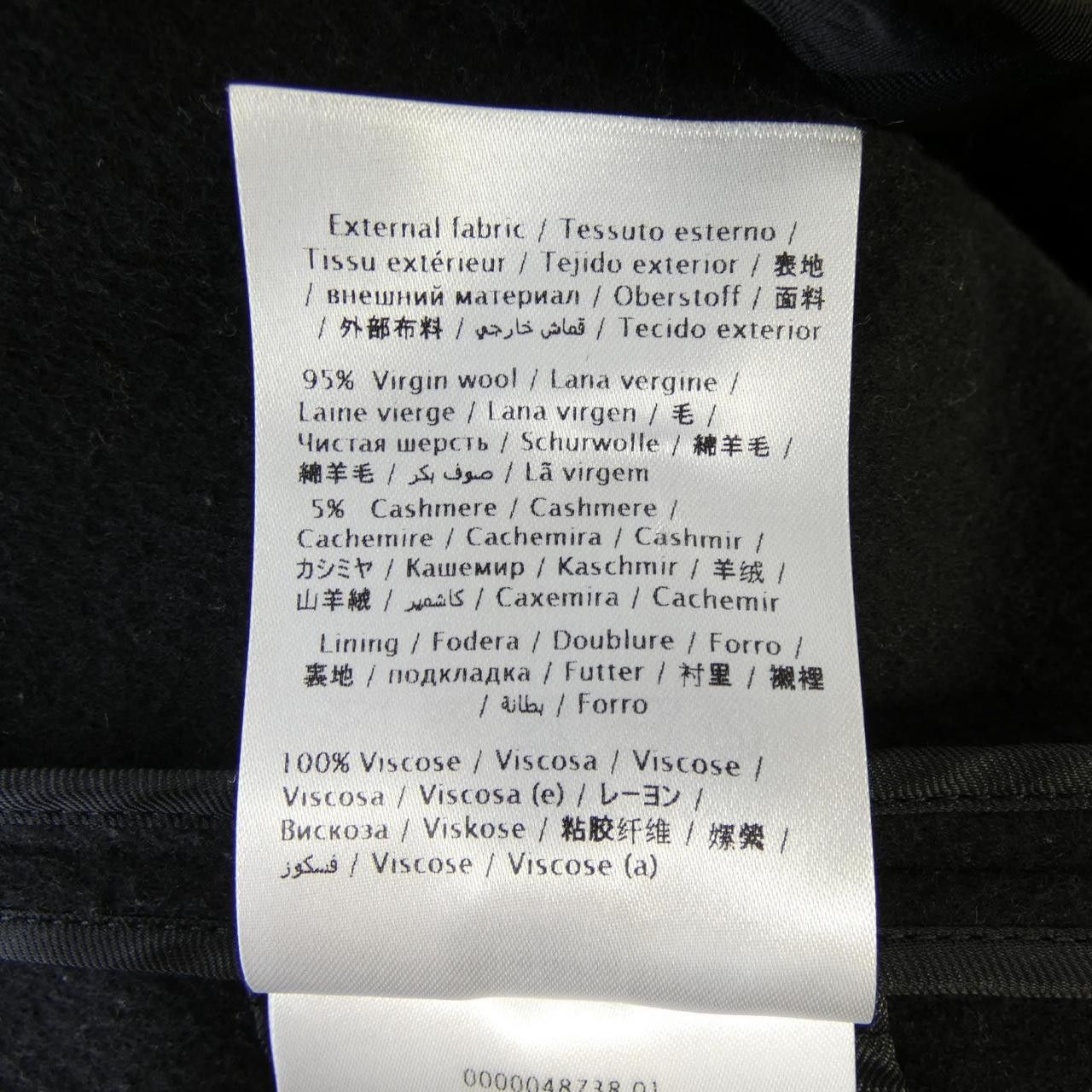 Valentino Valentino Valentino Cashmere Blend Coat Textile Outerwear DUTY FREE for USA Size ONE SIZE - 3 Thumbnail