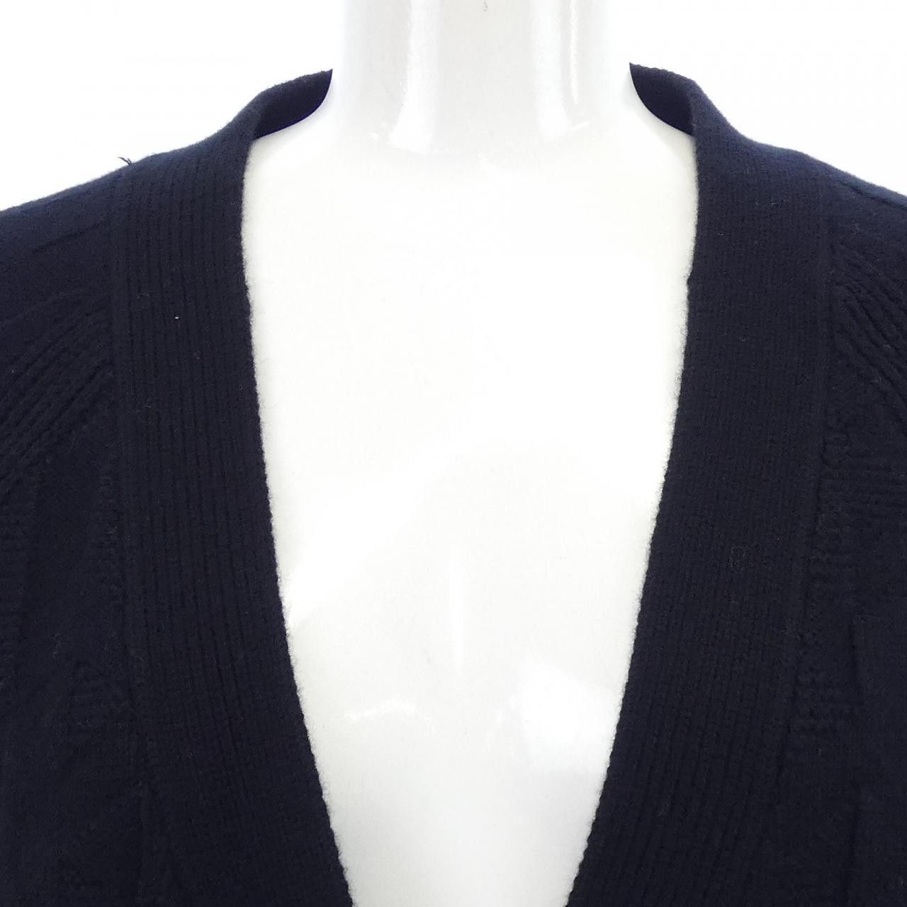 Hermes Hermes Hermès Cardigan Wool Cardigan Textile Tops DUTY FREE for USA Size ONE SIZE - 5 Thumbnail