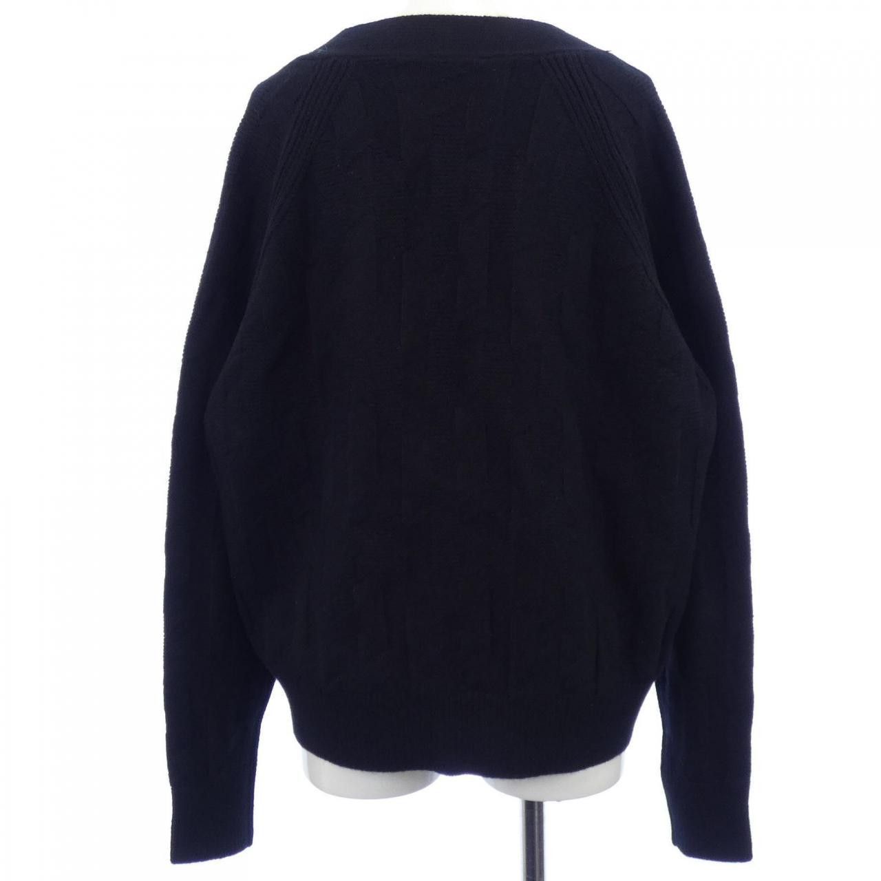 Hermes Hermes Hermès Cardigan Wool Cardigan Textile Tops DUTY FREE for USA Size ONE SIZE - 2 Thumbnail